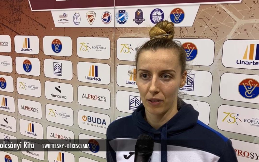 Vasas Óbuda – SWIETELSKY-BÉKÉSCSABA 3:2 – Molcsányi Rita (Swietelsky Békéscsaba)