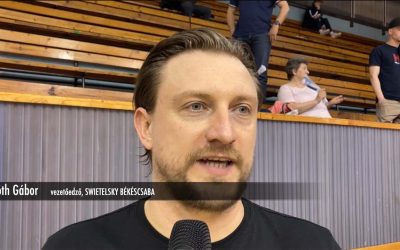 Vasas Óbuda – SWIETELSKY-BÉKÉSCSABA 3:2 – Tóth Gábor (Swietelsky Békéscsaba)