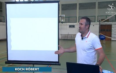 A Magyar Röplabda Szövetég szakmai anyagának bemutatása – Koch Róbert
