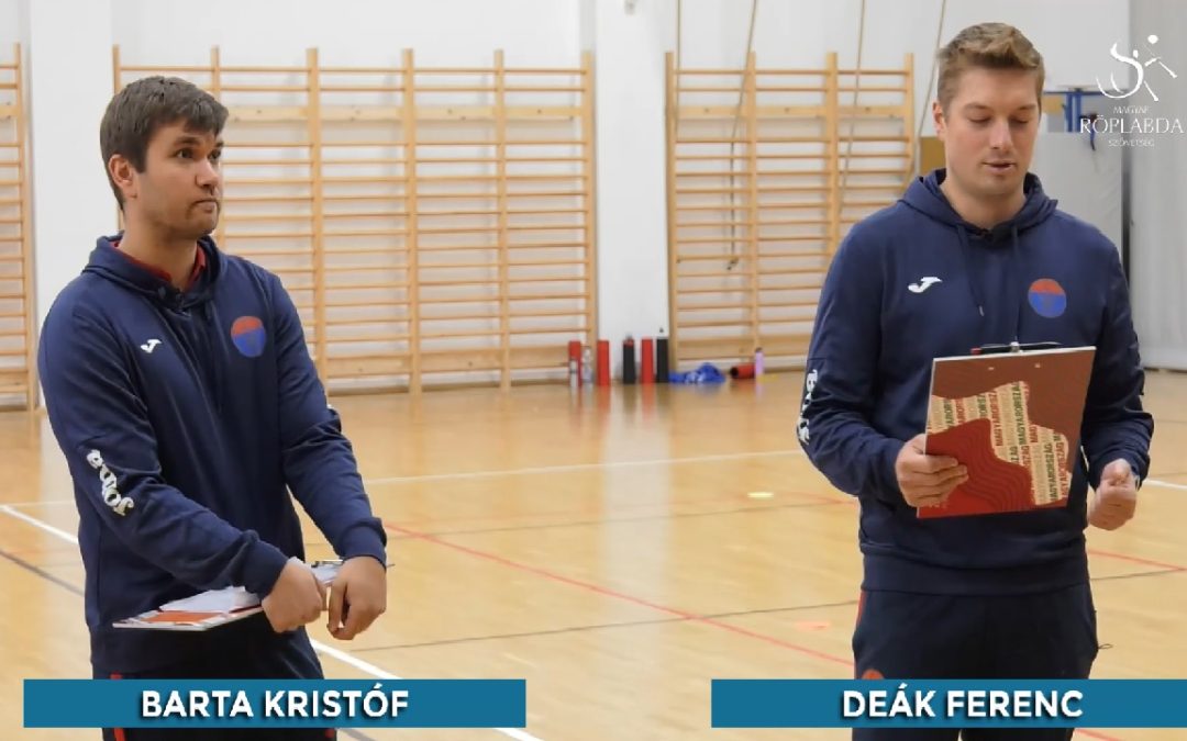 Mezőnyvédekezés, védekezési rendszerek az U13-as korosztályban – Deák Ferenc, Barta Kristóf