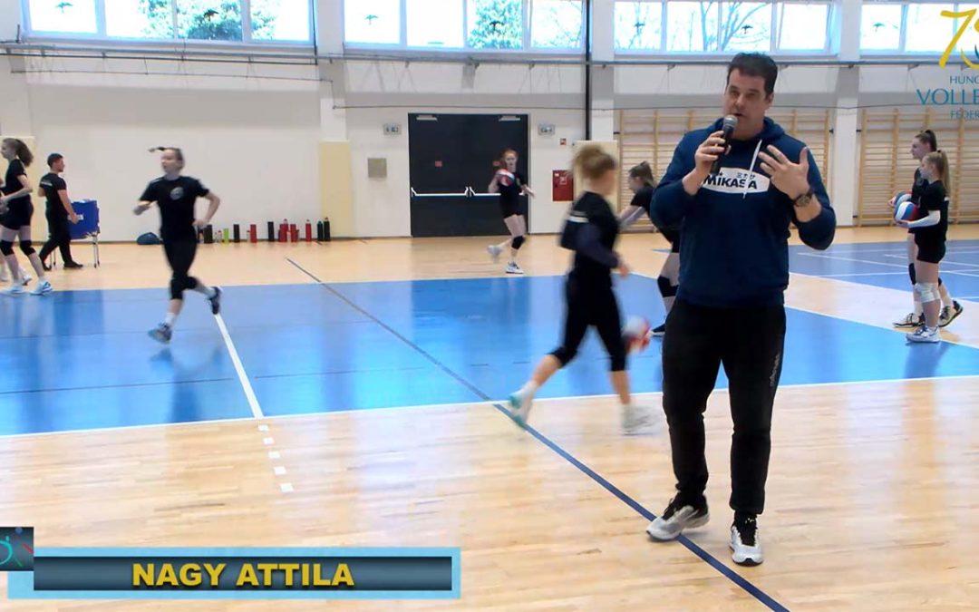 Gyakorlati bemutató: csapatjáték gyakorlása mezőnyvédekezésből U17 korosztályban – Nagy Attila