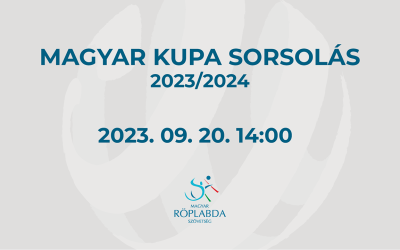 MK sorsolás – 2023/2024