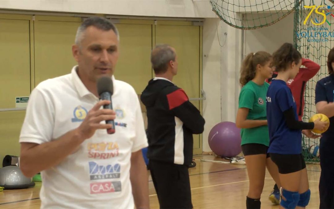 Az ütés technikájának iskolázása, valamint a nyitásfogadás oktatása U15-ös korosztálytól – Workshop
